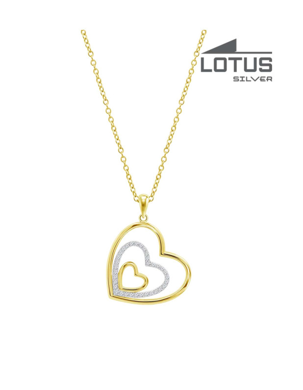 LOTUS SILVER WOMEN'S NECKLACE